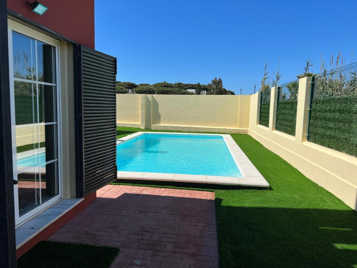 Casa Piscina Playa Barrosa Delfin 6 Villa Chiclana de la Frontera Luaran gambar
