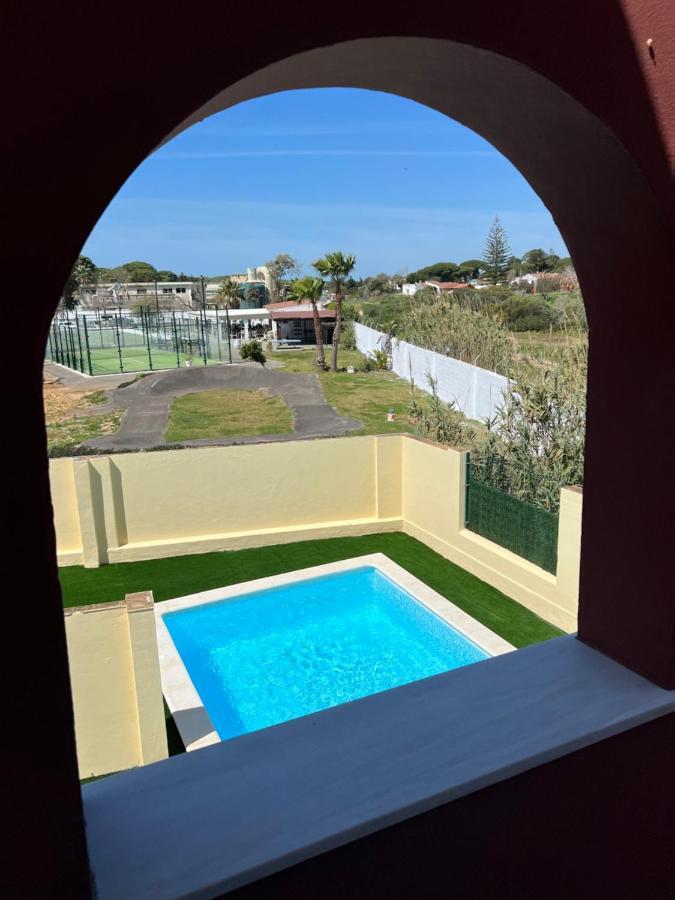 Casa Piscina Playa Barrosa Delfin 6 Villa Chiclana de la Frontera Luaran gambar