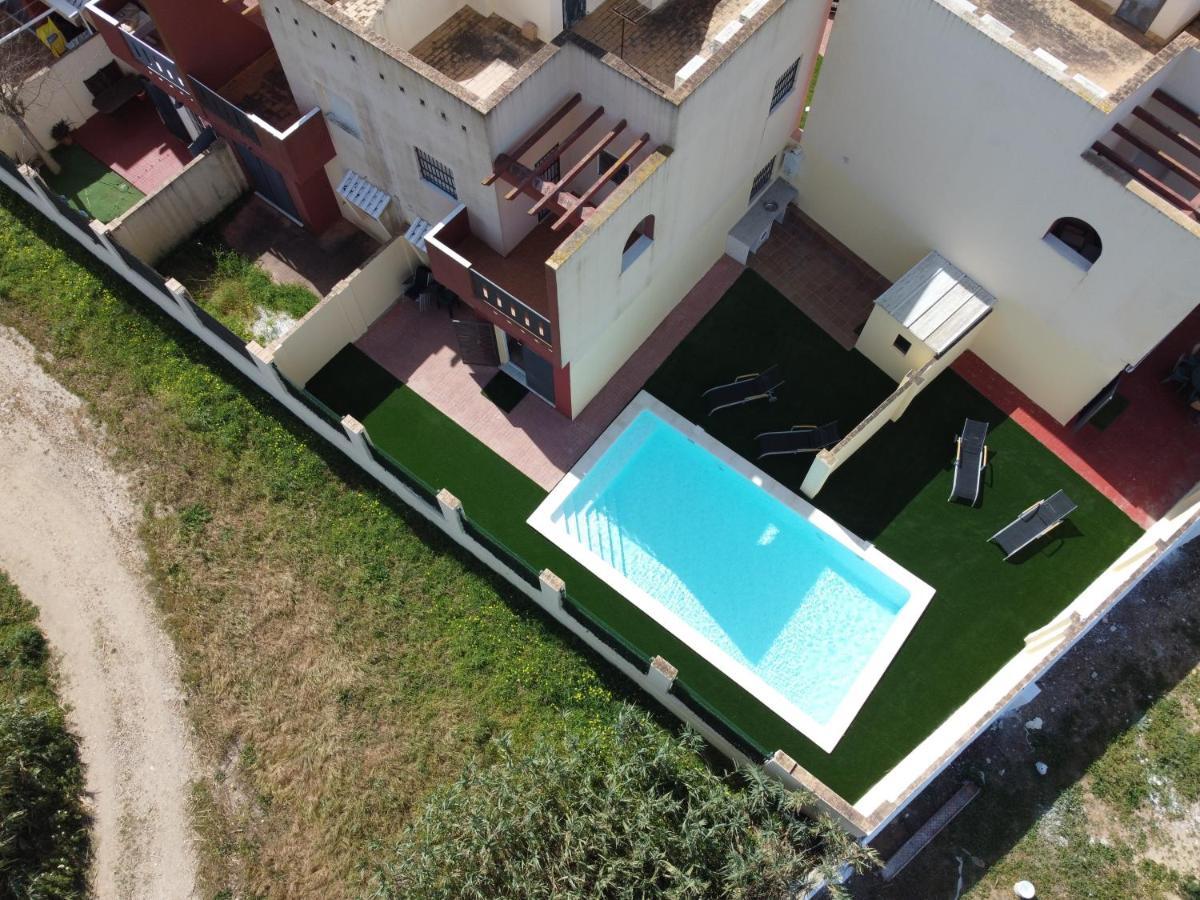 Casa Piscina Playa Barrosa Delfin 6 Villa Chiclana de la Frontera Luaran gambar